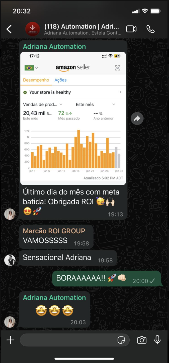 Resultado: 20 mil em apenas um mês